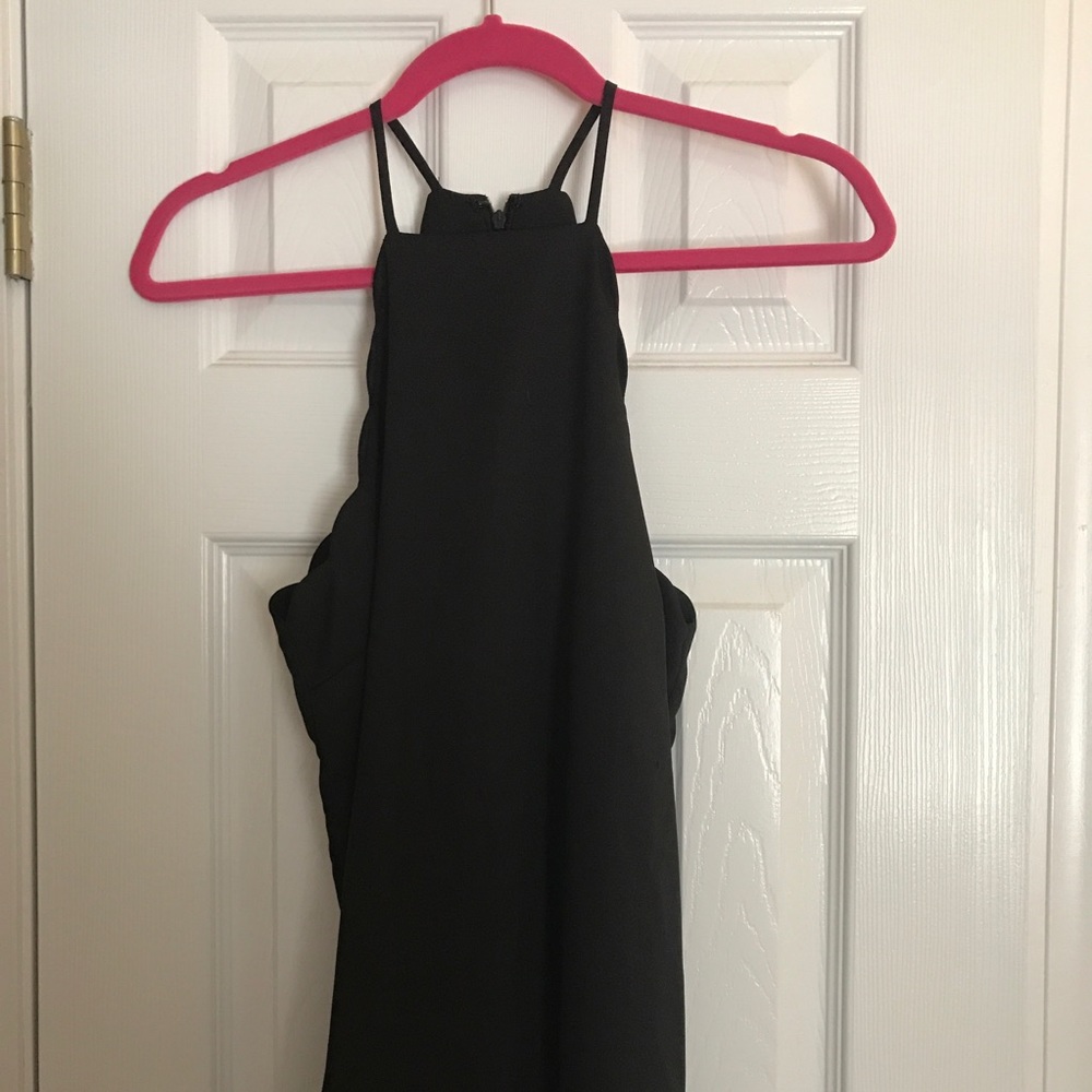 Lulu’s Black Peplum Dress
